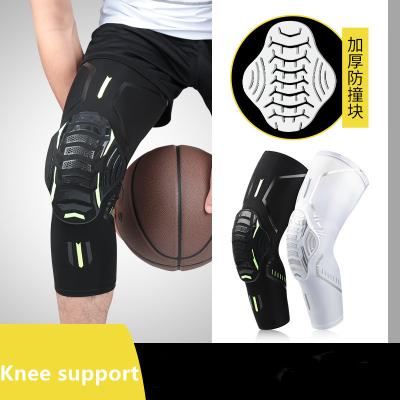 China Spandex & Protective Guard Padded Breathable Nylon Leg Sleeve Anti-Slip Sleeve Crashproof Protection Support Compression for sale