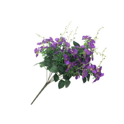 China Natual Touch Cheap Silk Hydrangea Bunch Artificial Flower For Wedding for sale