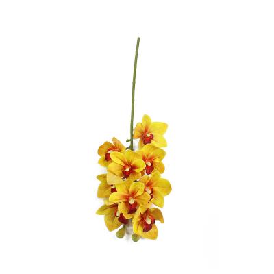 China New Hot Selling Decoration Design Artificial Cymbidium Orchid Flower For Wedding Home Decoration Flower Orchid for sale