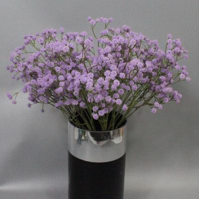 China Popular Colorful Artificial Latex Flower Arrangement Baby's Breath For Home Decoration for sale