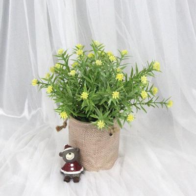 China Plastic Artificial Baby's Breath Flower Plant For Wedding Decoration Cheapest Plastic Wall Flower for sale