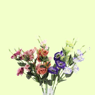 China Platycodon real touch real silk flowers import china fabric artificial silk flower for cemetery,real touch artificial silk flowers for sale