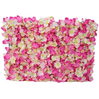 China Artificial Flower Green Wall New Product Lusiaflower Environmental Protection Sillk Floral Backdrop For Wedding Decor for sale