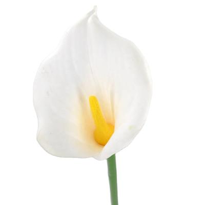 China China White Calla Lilies Flower Decoration Artificial White Calla Lily Bulbs Flower Decoration for sale