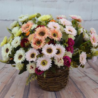 China Wholesale Foam Flower Bouquet Foam Flower Head Dry Dahlia for sale