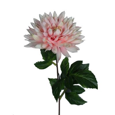 China Wholesale Cheap Single Silk Dahlia Artificial Flowers Flower For Party Home Decoration for sale