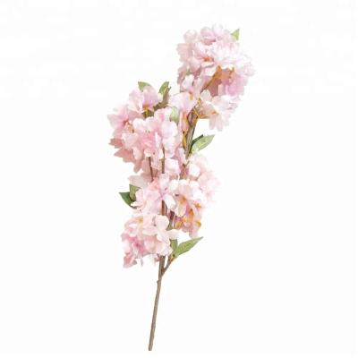 China Artificial Flower Cherry Blossom Branches Cherry Blossom Silk Flower On Sale for sale