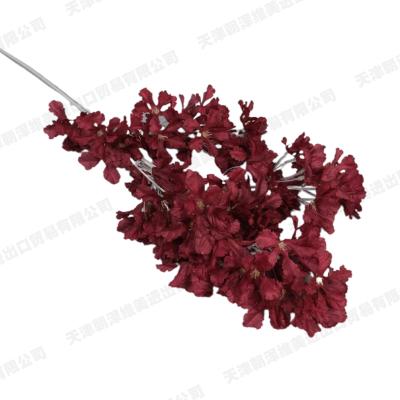 China 20220New Silk Style Artificial Cherry Blossom Silk Sakura For Wedding Centerpieces for sale