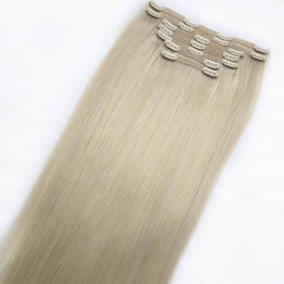 China High Quality Silky Straight Wave No Hair Extension Factory Wholesale Lace Shedding Clip In Real Natural Hair S.M. Hair I for sale