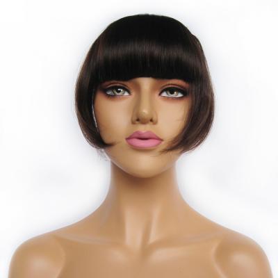 China 100% Cheap Custom Hair Wholesale Short Hair Bangs Cut In Hair Bang for sale