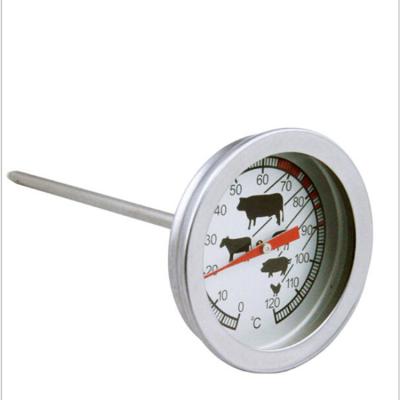 China 0-120 degree special food probe type LCD display coffee and milk thermometer beef BBQ BBQ thermometer for sale