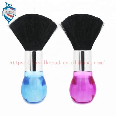 China New Shaving Brush Style Good Quality Salon Stylist Hairdressing Crystal Hair Duster Barber Cutting Brush for sale