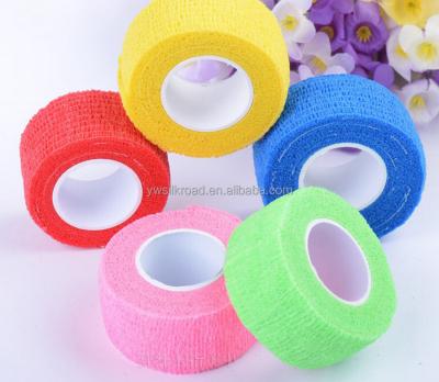 China DIY Nail Art Different Colors Elasticated Nail Art Finger Bandage Colored Elastic Bandage for sale