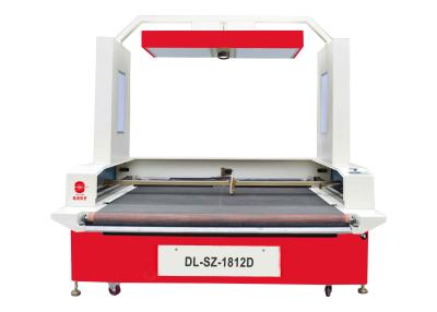 China 300 Watt Shoe Engraving Machine CCD Camera Positioning CNC With Laser Projector for sale