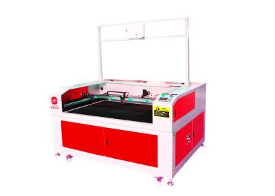 China 150w Fabric Laser Cutting Machine , 3000 Lum CNC Fabric Cutter With Projector for sale