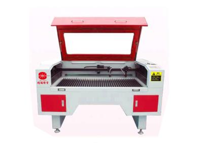 China Stable / Precise Cloth Laser Cutting Machine 2 Head CNC 150w For Sample Making for sale