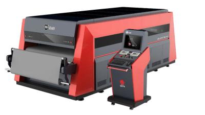 China SIPO Approved Automatic Laser Cloth Cutting Machine Printer 1m/S Cut Speed for sale