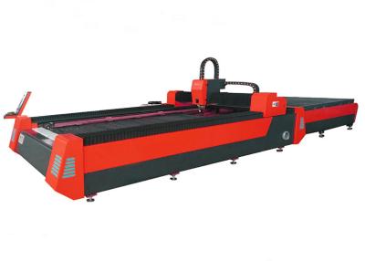 China CNC Fiber Laser Metal Cutting Machine Double Working Platform 500W 700W 1000W for sale