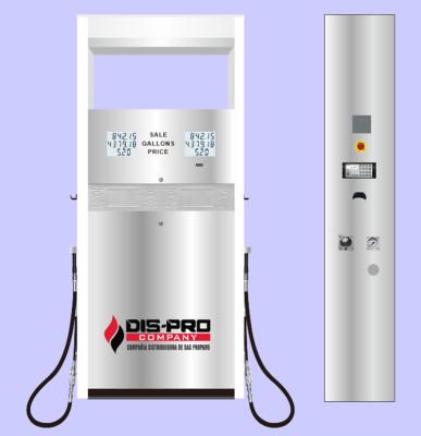 China New Arrival LPG-A Gas Station Pump Fuel Dispenser Gas Station Gasoline Pumps For Sale 1065*530*2100mm for sale