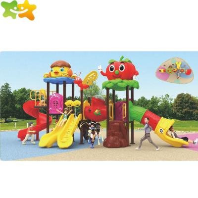 China Plastic Cheap Price School Playground Equipment Outdoor Playground Plastic Playground Slide Toys for sale