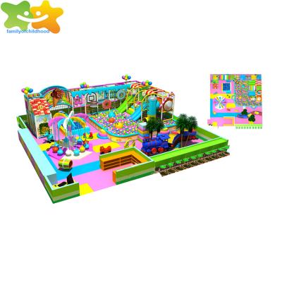 China New Design Kids Playground Toys Indoor Soft Play Equipment Indoor Playground for sale