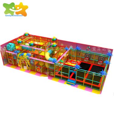 China Large Plastic Plastic Playground Supermarket Children's Digital Playground Indoor Playground Area Equipment for sale