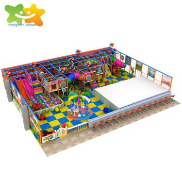 China Amusement Park Large / Small Indoor Playground Kids Soft Playground Equipment Kids Playground for sale