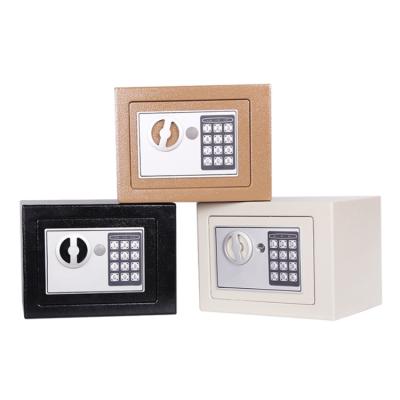 China Kaer Fashion Design Mini Safe Box Hotel Mini Wall Mounted Home Piggy Bank Deposit Office Hotel Safe Box for sale