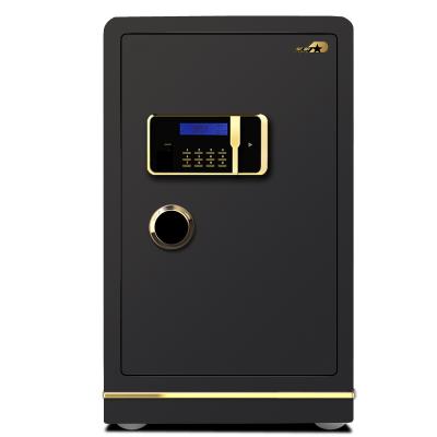 China Kaer Black Home Bank Office Hotel Box Security Fingerprint Digital Safe Safe for Home Office for sale