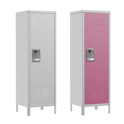 China Wholesale Modern Single Row Storage Metal Locker Cold Rolled Personal Steel Clothes School Gym Lockers With Legs for sale