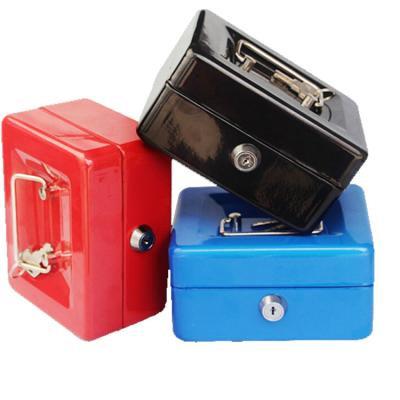 China Money Bank Cans Cash Box With Lock Treasure Chest Piggy Bank Money Storage Box Kaer Hot Sale Lovely Small Metal Money Bank Cans Hardware sure for sale