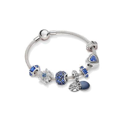 China Klein Ethnic Jewelry Charm Fits Original Pandora Charm Bracelet 100% 925 Sterling Silver Beads for sale