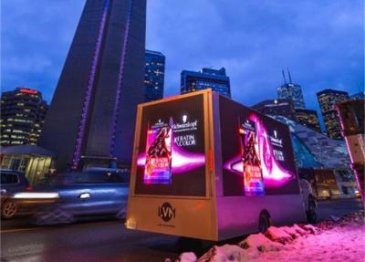 Cina Esposizione di LED di pubblicità all'aperto mobile del camion del Canada 6x3m 6000nits Brightniess in vendita