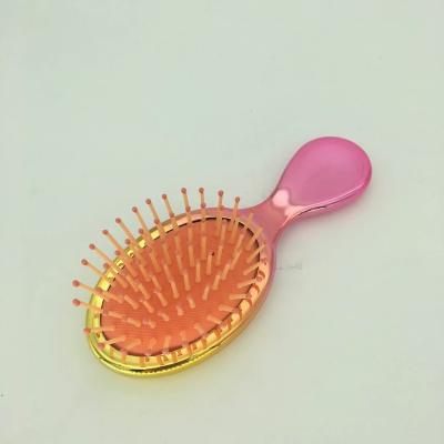 China Waterproof Plastic Male And Female Curly Hair Comb Ribs Rolling Comb Airbag Massage Hair Brush Cushion Comb for sale