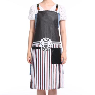 China Custom High Quality Beuty Salon Stylist Apron Personalized Hair Salon Barber Aprons Waterproof for sale