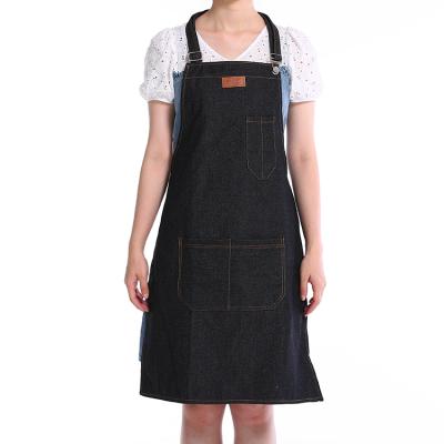 China Custom Bartender Apron Hairdressing Barber Apron Beuty Salon Work Apron Florist Gardening Pet Shop for sale