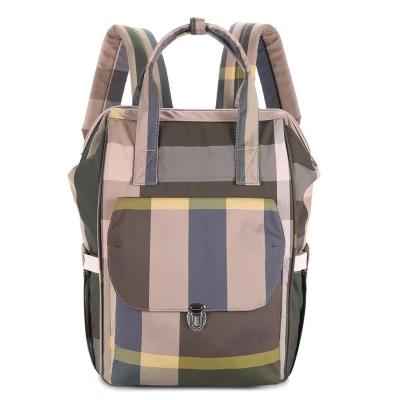 China Fashion Waterproof Backpack Daily Swap Creative Large Capacity Travel Mom Bag Camping Diaper Backpack for sale