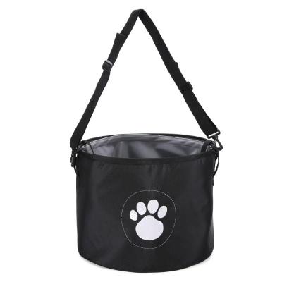 China Factory direct sale velvet waterproof antique nylon pet bag portable waterproof black pet bag for sale