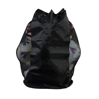 China OTHER Basketball Backpack Football Football Sport Nylon Mesh Ball Sack Drawstring Soccer Bag for sale