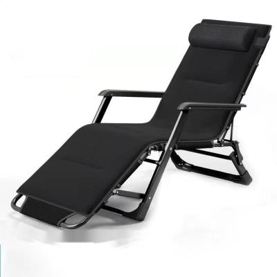 China High Quality Strong Load Outdoor Casual Sunbathing Foldable On The Beach Lunch Break Lightweight Folding Outdoor Reclining Chair for sale