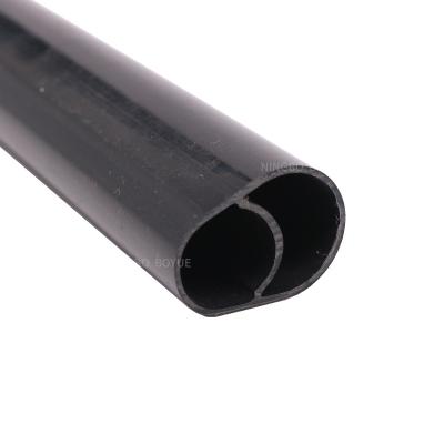 China Mediterranean Custom High Demand PVC Plastic Extrusion Profile For Connection Make Design PVC Tube ABS Pipe HIPS Plastic Tubing for sale