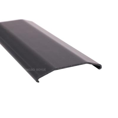 China Transitional Blind Profile Plastic PC Soundproof Extrusion Walling Profiles PVC for sale