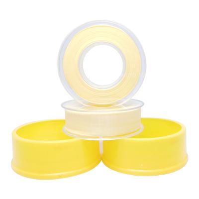 China High Density Ptfe Thread Gasket Tape Ptfe PTFE Pipe Thread Seal Tape Yellow Ptfe Thread Gasket Tape High Density for sale