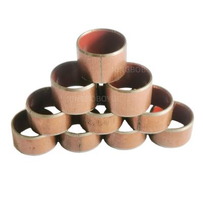 China Bimetallic Self-lubricating Dry-running Bushings Sleeve Bearing Copper Bushing, Electric Motor Bronze Bushing for sale