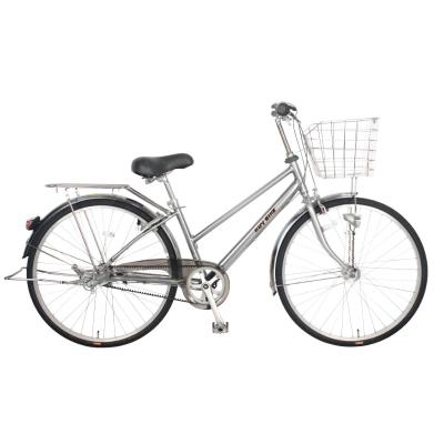 China Shimano de aleación de aluminio 3 velocidades 26 pulgadas City Bike Shimano Mujeres Bike en venta