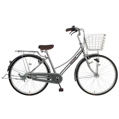 China Op maat gemaakte fiets Retro Shimano Inner Three Speed Urban 26 Inch City Bike Te koop