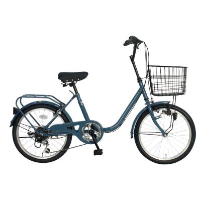 China Milieuvriendelijk lichtgewicht SHIMANO 20 inch stadsfiets met comfortabele zadel Te koop