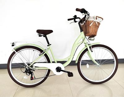 中国 26 Inch Aluminum Frame Material City Bicycle For City Commuting 販売のため