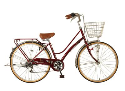 China OEM Lady Classic Retro Carbon City Bikes Vrouwen Vintage Bike Met Basket Te koop