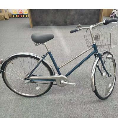 China 24 Inch Vrouwen Carbon City Bikes Single Speed Dames Bike Te koop